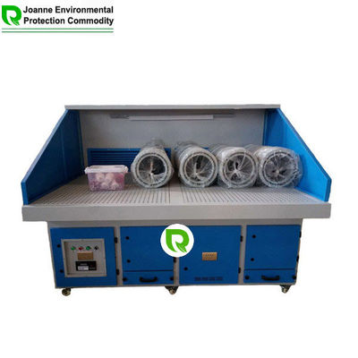 7.5kw Industrie Benchtop Downdraft Table Dust Extraction Bench Voor gietonderdelen