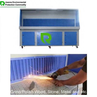 Goede prijs. Stofverzameling benedenstroombank PLC-besturing Dual Sanding Station Downdraft Table 8000M3/H online