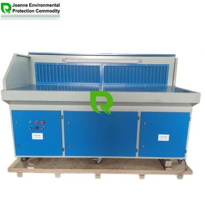 kwaliteit 2-10 pk statische vrije neerwaartse lijn tafel voor auto-onderdelen fabriek Plastic Fiber slijpen fabriek